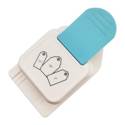 3 in 1 Craft Tag Punch 1.5/2/2.5 Inch Gift Tag Paper Punches DIY Card Making