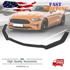 New Textured Black Front Lower Valance Panel Fits 2018-2023 Ford Mustang 2018-23 New Textured Black Front Lower Valance Panel Fits 2018-2023 Ford Mustang 2018-23
