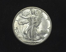 HS&C: 1934 S Liberty Walking Half Dollar AU-Choice - US Coin