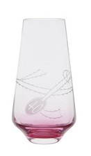 Dartington Crystal Celebrate Ruby Vase 21.5cm (H)
