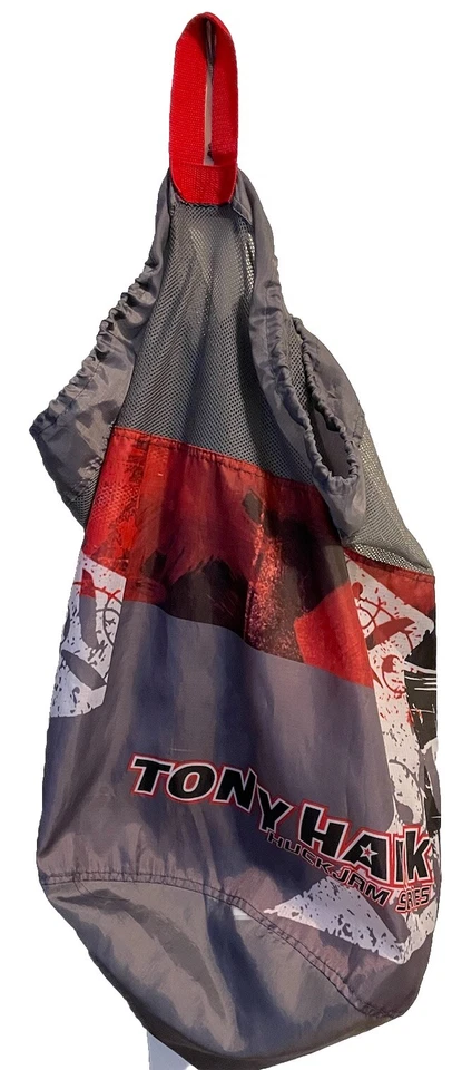 2008 Y2K Tony Hawk Buck Jam Skateboard Series Raro Bolso con Cordón Foto 2 de 4