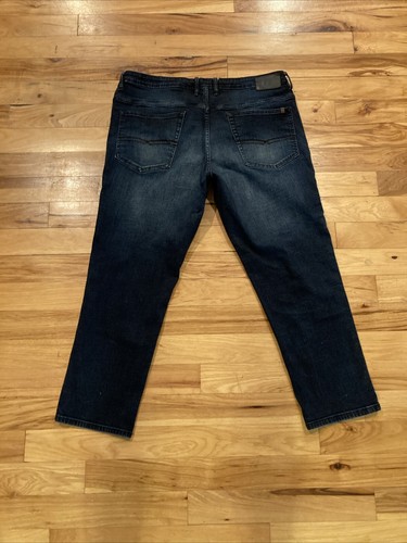 Buffalo David Bitton Jackson Straight Stretch Blue Jeans Men TAG 40 Fits 40 x 29 - Picture 4 of 12