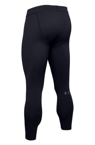 Under Armour Men's UA ColdGear Base 4.0 Top Baselayer Crew Shirt & Legging Black - Picture 6 of 7
