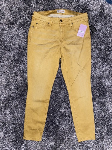 NWT Molly Isadora Yellow Ankle Skinny 