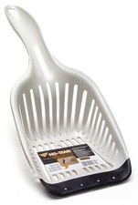 Aspen No Tear Cat Litter Scoop Pearl White, One Size