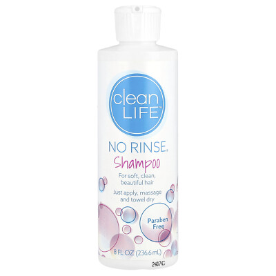 No Rinse  Shampoo, 8 fl oz (236.6 ml)