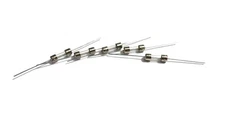 LOT OF 5 LITTELFUSE 2AG 230 1A AXIAL FUSES 250V 5mm x 15mm SLOW BLOW