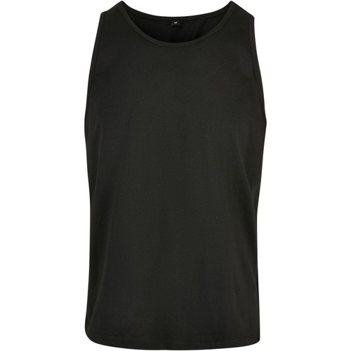 Build your Brand Basic Tank Oberteil Herren Tanktop Sportswear Fitness Baumwolle - 第 2/69 張圖片