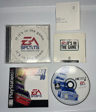 NASCAR 98 (Sony PlayStation 1, 1997) Complete Tested PS1 Racing Stock Pre-Loved