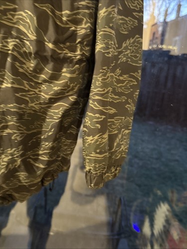 Carhartt Wip Wilson Pullover Camo Tiger Laurel Camouflage Mountain Jacket Used M - Picture 16 of 16