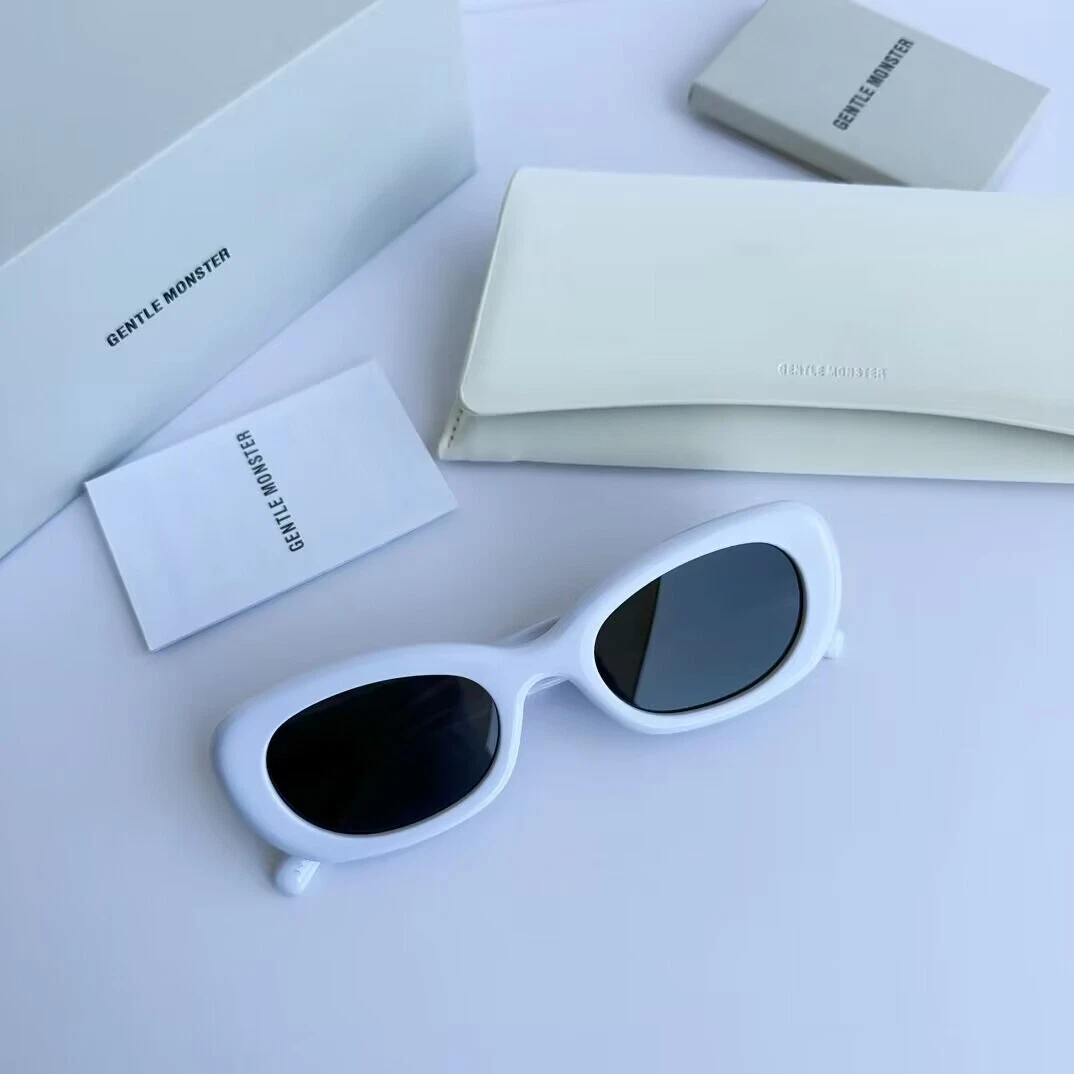 2023 Gentle Monster Maison Margiela – MM004 G10 Unisex Sunglasses White Gray