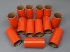 25pc Orange 37mm Fireworks Heavy Wall Cardboard Paper Tubes 1" x 2-1/2" x 1/8"