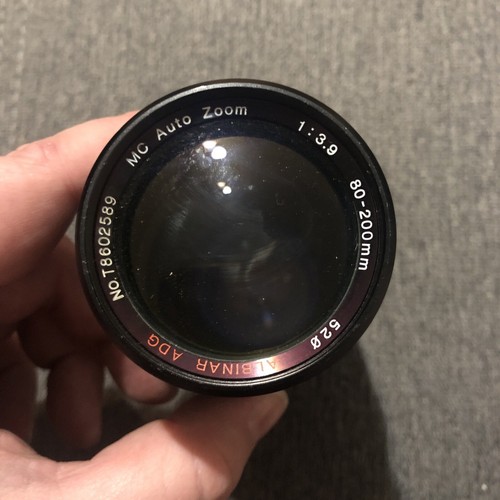 ALBINAR ADG 80-200mm 1:3.9 Macro Zoom Lens For Pentax K Mount Great Cond - Picture 3 of 4