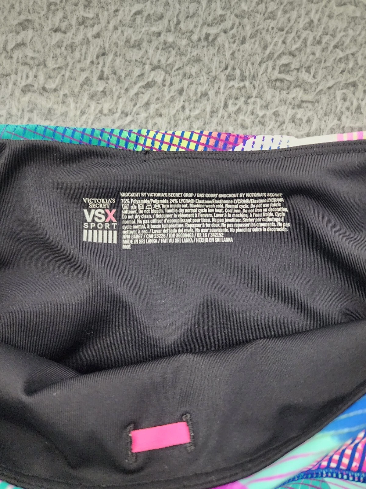 victoria-secret-vs capri knockout active yoga leggings