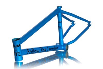 VOLUME BMX FOLLOW THE LEADER BICYCLE FRAME GLACIER BLUE BILLY PERRY FTL