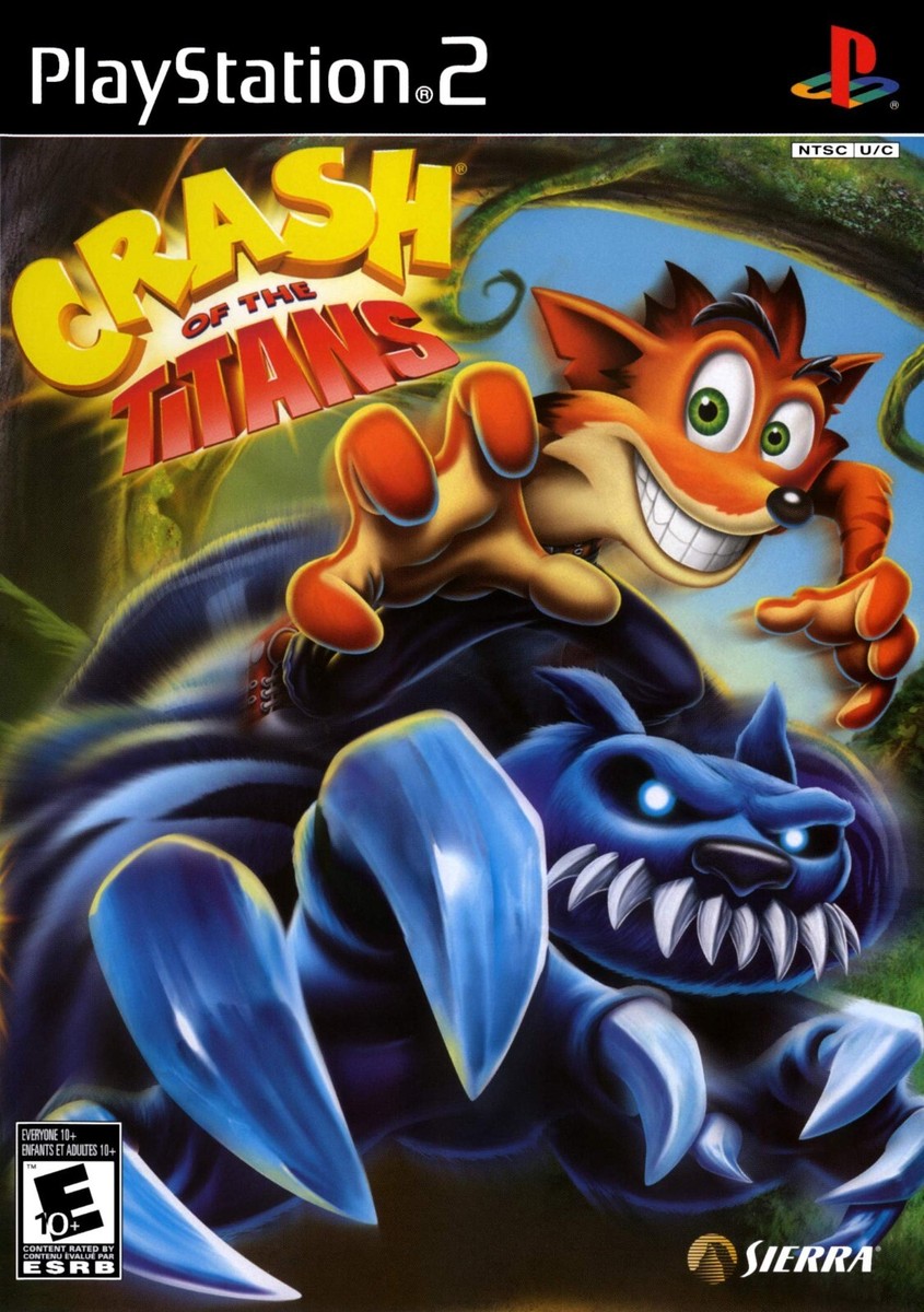 Crash Of The Titans PS2 BOX ART Premium POSTER MADE IN USA