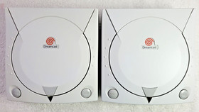 Lot of 2 Sega Dreamcast HKT-3020 Console Only - Cleaned, Tested, Working!