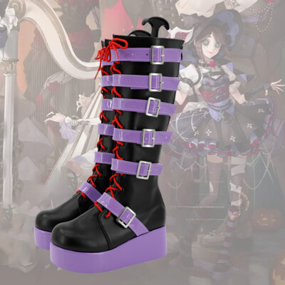 Emma Woods Shoes Identity V Cosplay women Boots Handcrafted