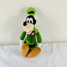 Disney~ Just Play Goofy  - Mickey’s Roadster Racers -10" Bean Bag Plush Toy