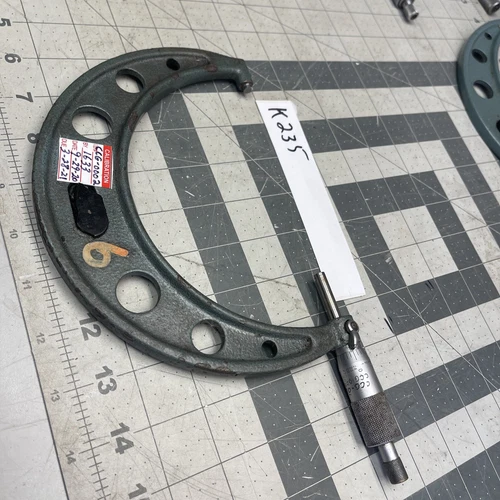 MITUTOYO 5 - 6" Outside Micrometer #103-220A   (k235