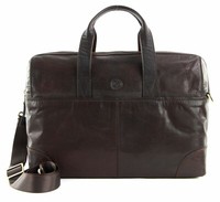 Saddler Leo Weekend Bag Reisetasche UmhäNgetasche Tasche Dark Brown Braun