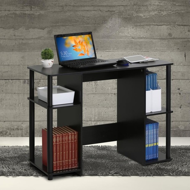 Furinno Jaya Compact Computer Study Desk Espresso For Sale Online