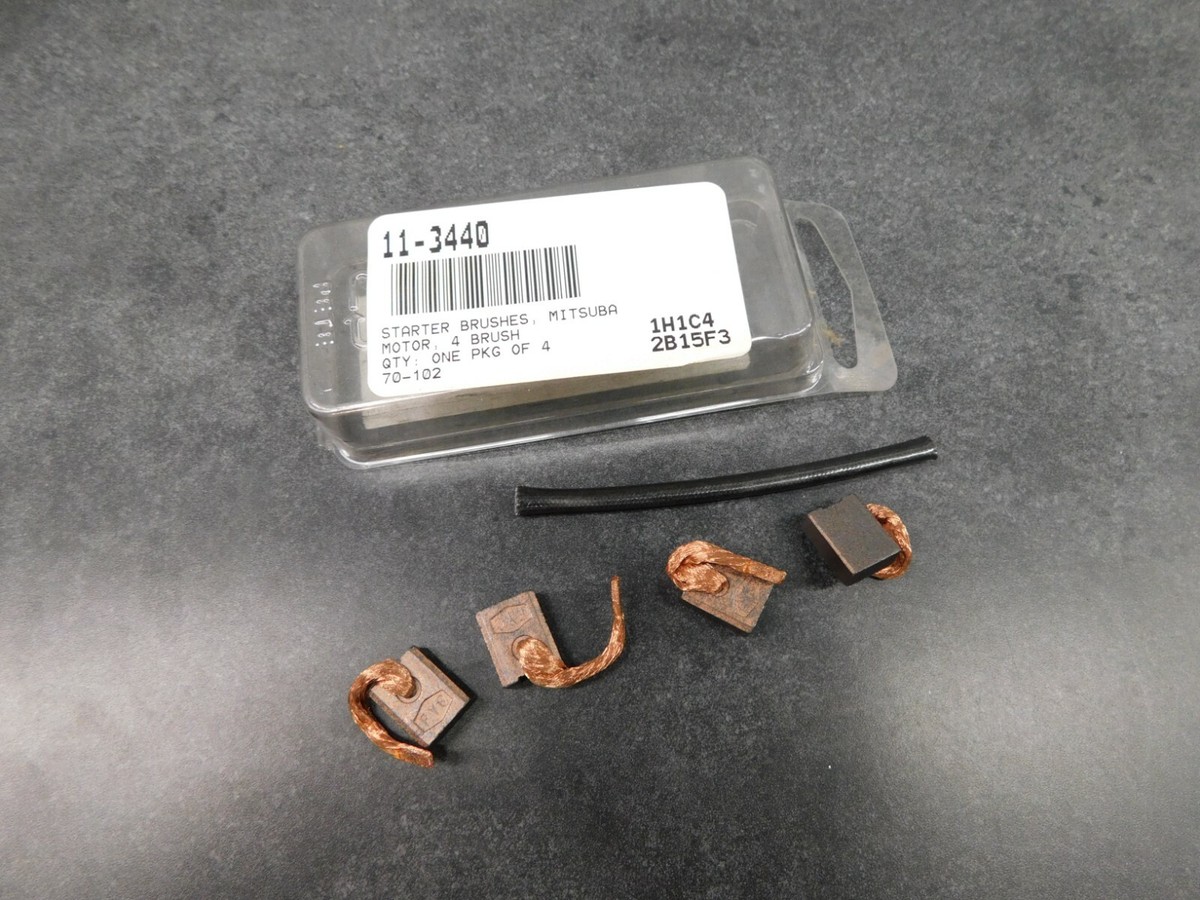 ユウ Honda Starter Brush Kit 4 Brush/Mitsuba Honda ATV TRX200SX