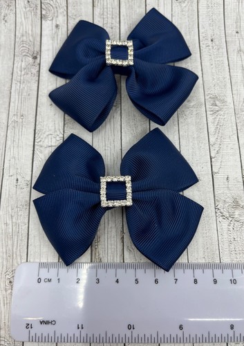 Lazos para el cabello azul marino - Imagen 16 de 29