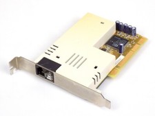 Rare: Original ELSA MicroLink 56k PCI HCF EU Modem Card Card 2x RJ11 HTF