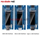 Nano V3.0 ATmega328P CH340C Development Board + 0.91'' OLED Display For Arduino