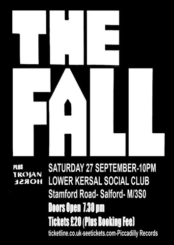 The Fall CHOOSE any five posters from the 21 listed for only £17.50 = £3.50 each - Picture 8 of 21
