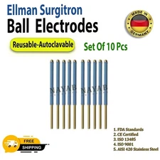 10pcs Ellman RF Ball Electrodes – Reusable Surgical Tips For  Skin Surgery