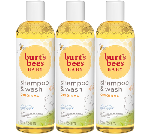 Burt’s Bees Baby Wash – Tear-Free, Natural, 12oz (Pack of 3) - Picture 2 of 14