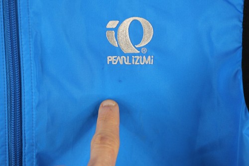 Vintage Pearl Izumi Mens Small Spell Out Bicycle Cycling Full Zip Vest Jacket - Picture 5 of 11