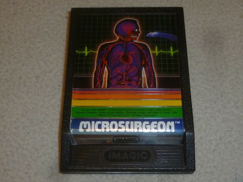 CARTUCHO DE JUEGO INTELLIVISION SOLO MICROCIRUJANO MICROCIRUJANO CARRO IMAGINARIO MATE - Imagen 1 de 2