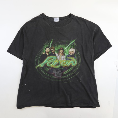 Vintage Poison 2000 Tour T-Shirt Size XL Band Tee