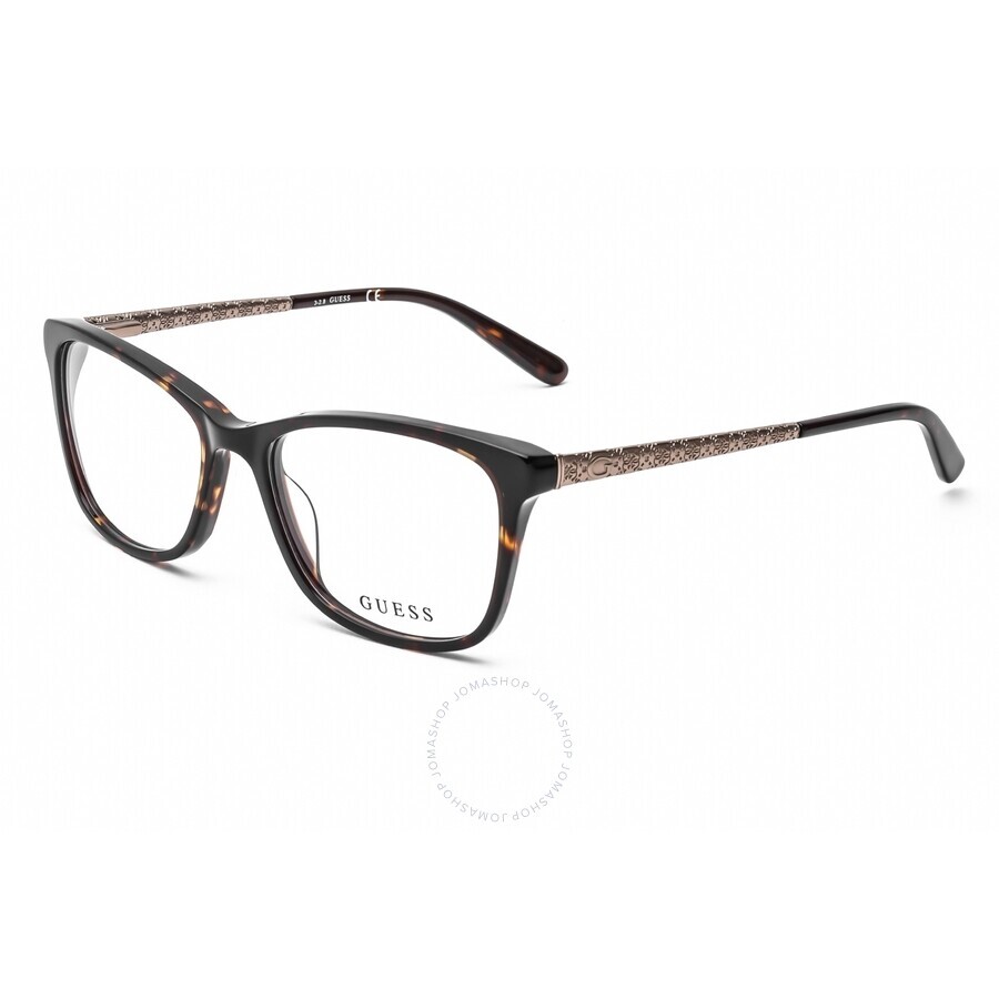 GUESS GU2500 052 Коричневая Гаванская пластиковая оправа для оптических очков 53-16-135 GU 2500 17490₽