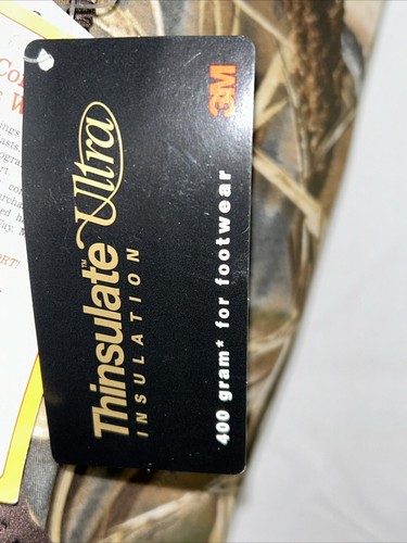 DUCKS UNLIMITED Max 4 CHEST WADERS W/BOOTS 400 G THINSULATE Sz 7R- H120 - Picture 8 of 13