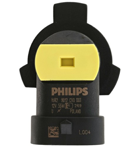 Philips Crystal Vision Platinum 9012 55W Two Bulbs Head Light Dual Beam Upgrade - Picture 9 of 12