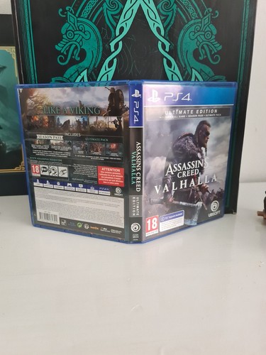 Assassins Creed Valhalla Collectors Edition Statue Complete Steelbook Soundtrack - Imagen 5 de 12
