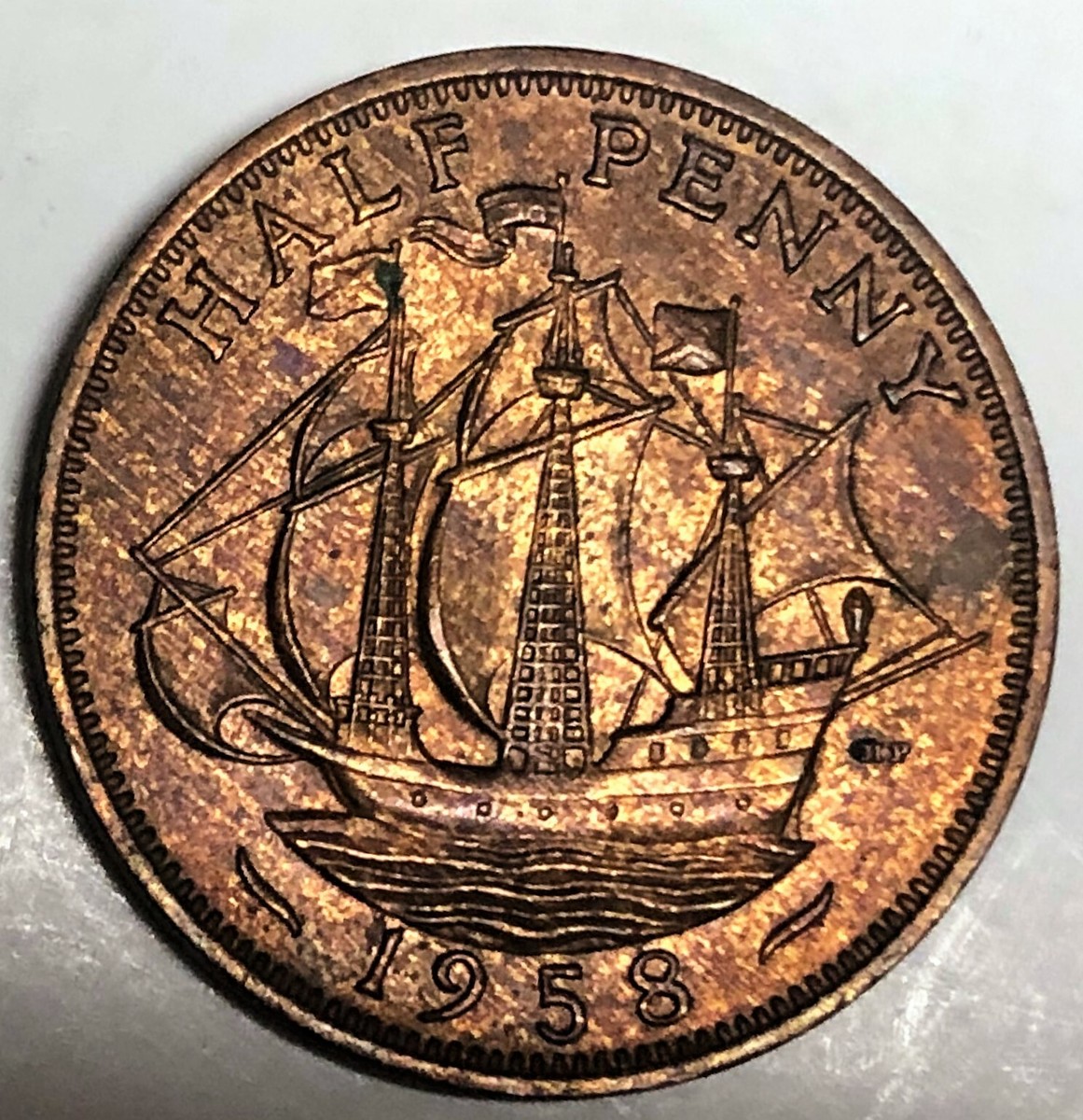 C9179 GREAT BRITAIN COIN, HALF PENNY 1958 | eBay