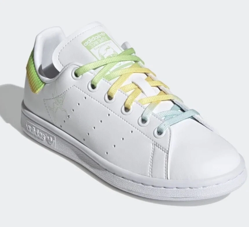 STAN SMITH TINKERBELL SHOES Big Kids Shoes White Pantone Green Fx5998