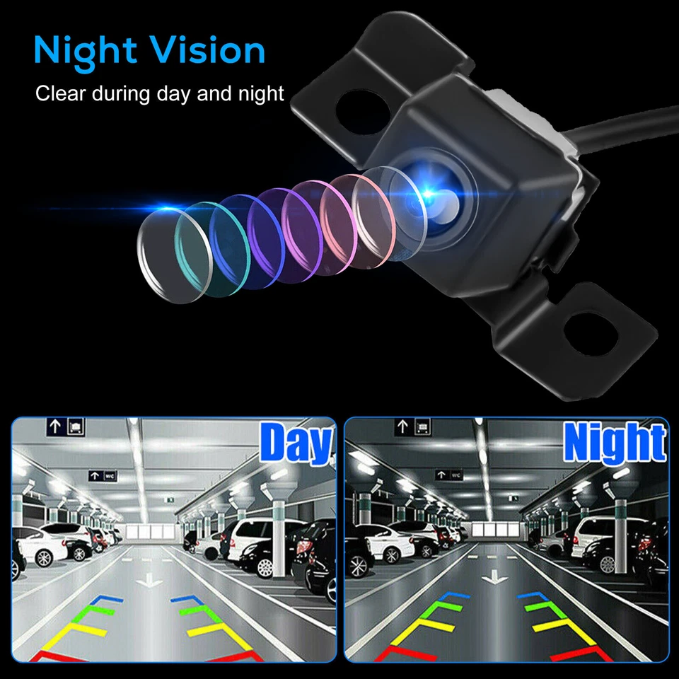 Cámara de visión trasera de coche para estacionamiento reversa impermeable para KIA SORENTO 2009-2013 Foto 2 de 4