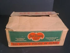 Vintage 1954 Del Monte Whole Beets Advertising Movie Prop Display Cardboard Box