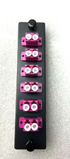LGX LC Fiber Optic Adapter Panel, Multi Mode OM3-OM4-OM5 12 ports