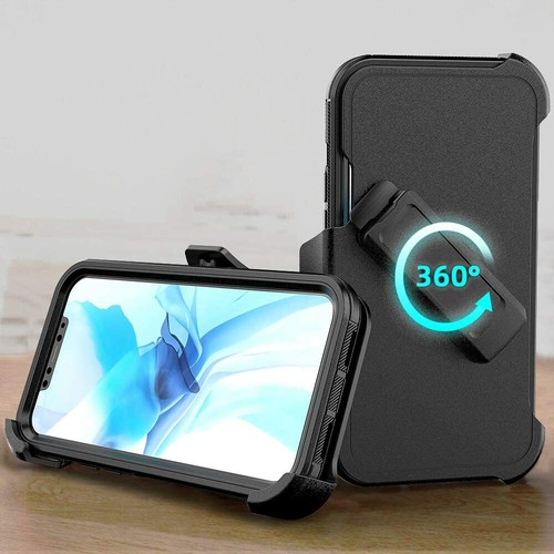 Case Cover+Belt Clip Fits Otterbox Defender For iPhone 11 12 13 14 Pro Max XR - Picture 6 of 13