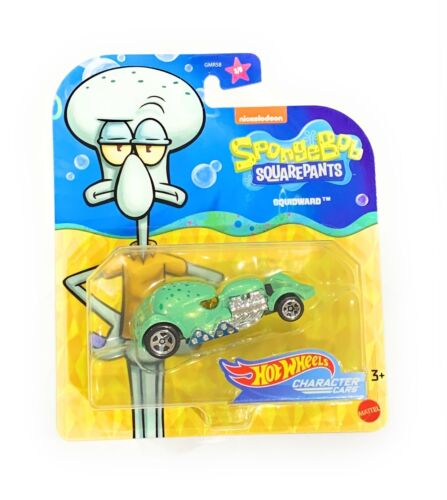2020 Hot Wheels 1/64 Spongebob Squarepants Character Car Set of 6 GMR58-999A - Picture 3 of 9