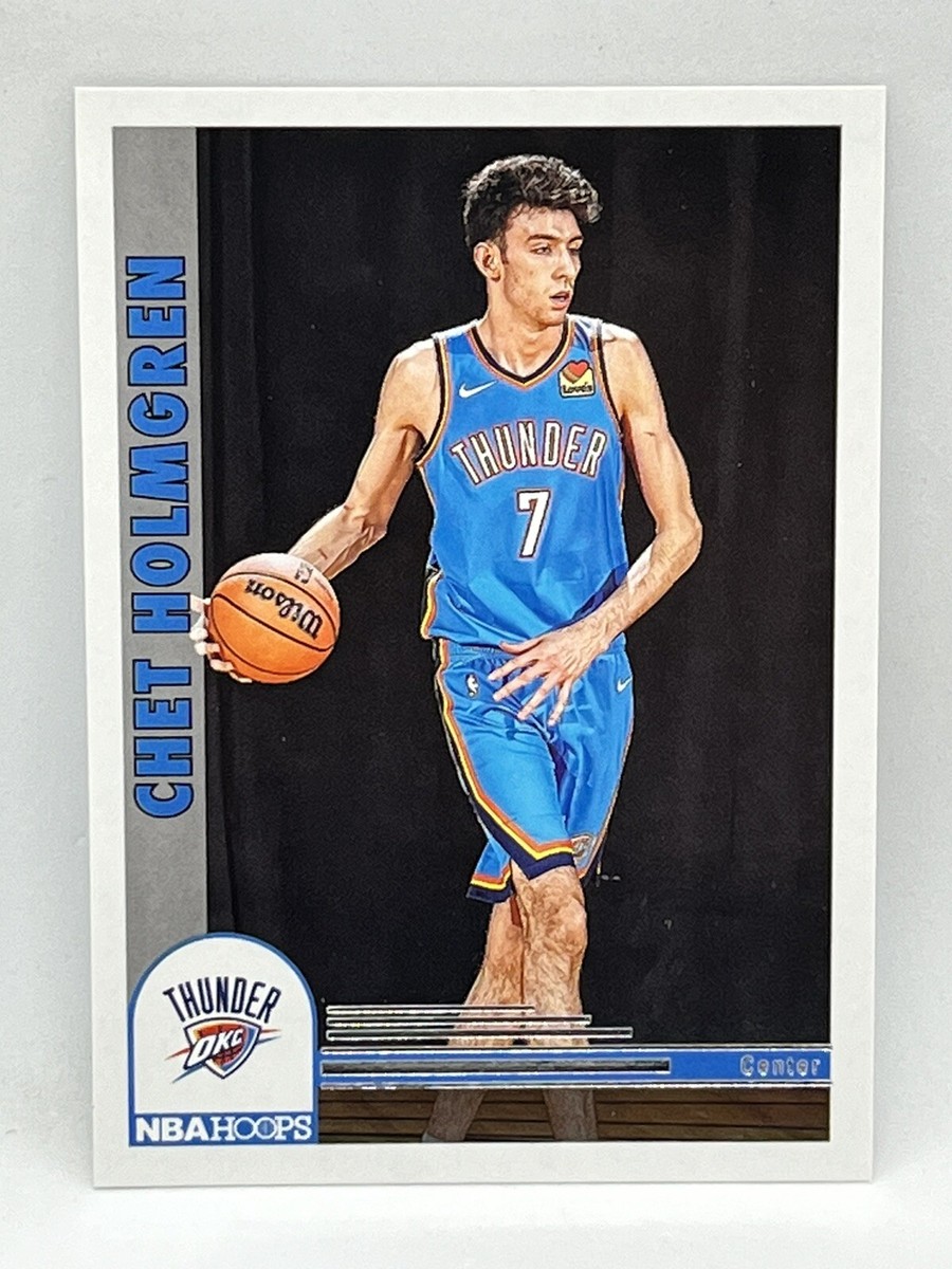 2022-23 Panini NBA Hoops Chet Holmgren Tribute Rookie RC 2022-23 Panini NBA Hoops Chet Holmgren Tribute Rookie RC