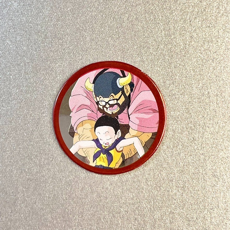 Chi-Chi Mini Menko Card Dragon Ball Z Super Saiyan Vintage Jump