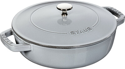 Staub Kochgeschirr Multifunktionsbräter mit Chistera Drop Structure Bräter Brate